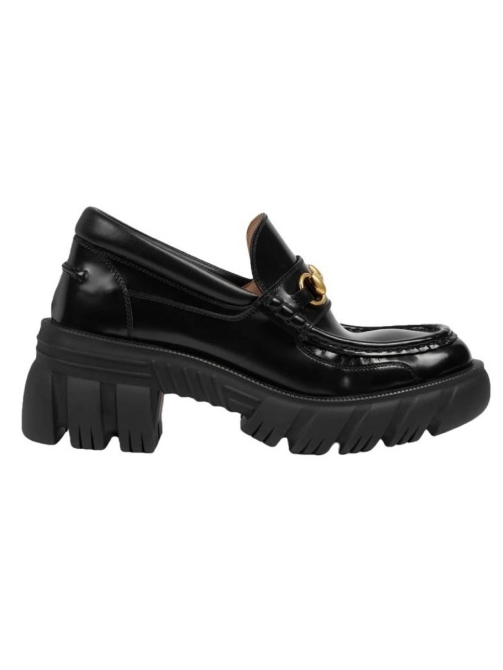 GUCCI horsebit platform loafers